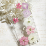 【受注製作】お花いっぱいiPhoneケース⑦