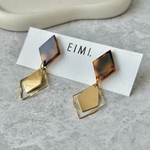 【EIMI】ひし形べっこう×ゴールド