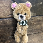 3 テディベア　ブローチ