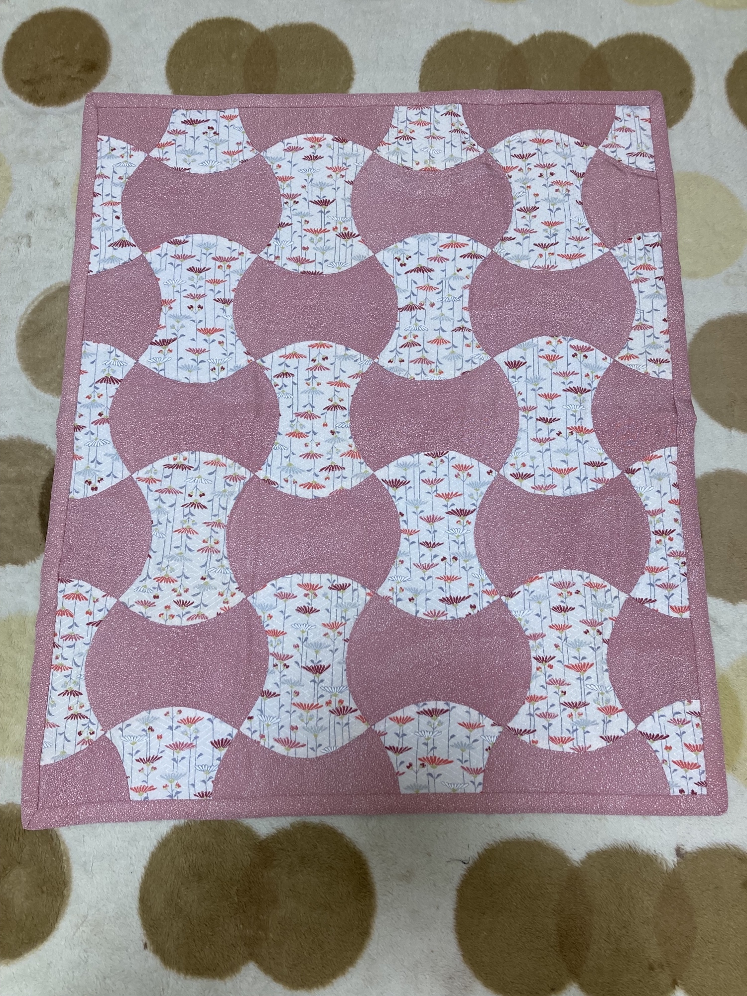 美品ハンドメイド パッチワークキルト 9パネル パッチワークキルトの人気通販 | minne byGMOペパボ 国内最大級