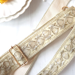 ☆インド刺繍リボンショルダー　グリーン