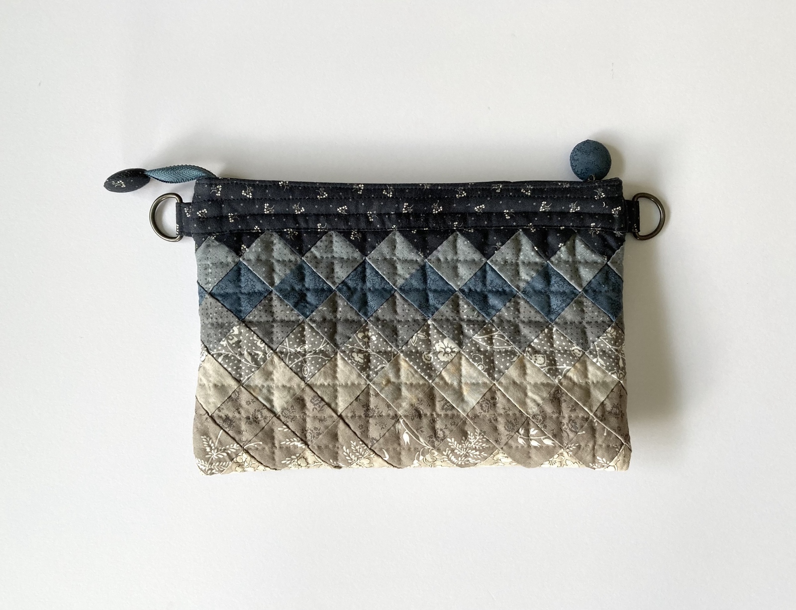 KAPITAL キャピタル インディゴ パッチワーク ワンピース サイズ0