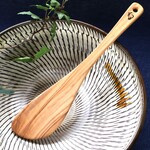 再販-混ぜる料理に役立つオリーブの木ベラ3（オリーブウッド）長さ25.2cm