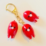 タコさんウインナーのキーホルダー🐙フェイクフード