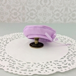 ベレー帽　小さいサイズ【22cmドール用】ラベンダー　No.34