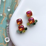 scorching orange pierce / earring