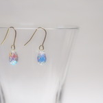 キラリ☆1粒ピアス　クリスタルver.