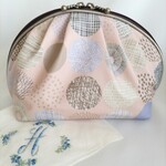 北欧風 オシャレ！ 使いやすい！ と評判の化粧ポーチ(小)