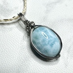 ラリマー　ペンダントトップ