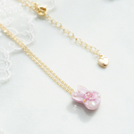 うさぎのネックレス🐰ピンク