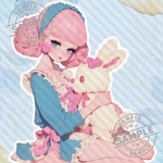 【Potiron×unichoco コラボ 5-7】   vintage girl 素材 シンプル素材 写真用紙 人物素材 ステッカー 人物ステッカー コラージュ