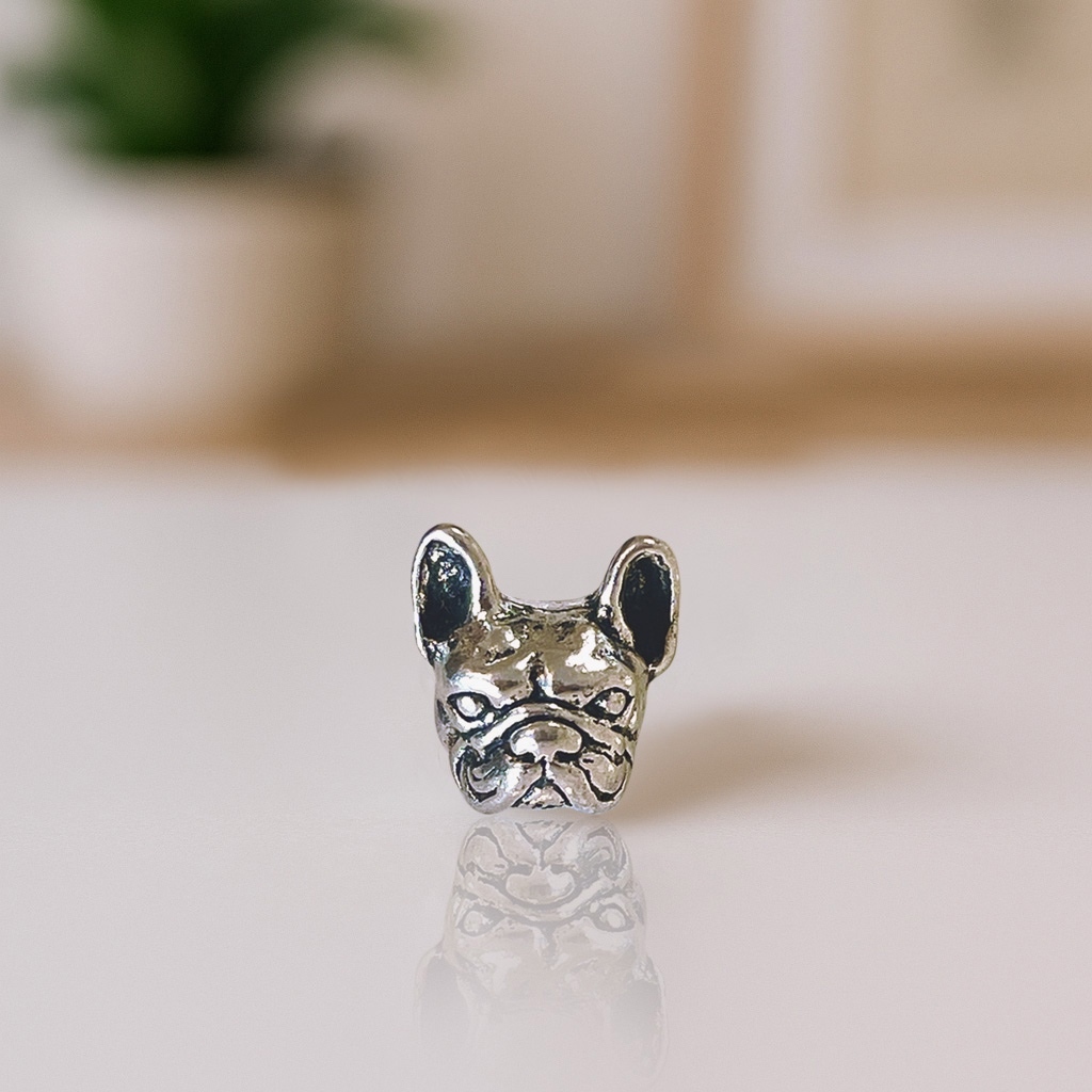 PELOVNY フレンチブルドッグピアス 925スターリングシルバー 低刺激性 ブルドッグフープイヤリング ジュエリー 卒業式 誕生日 ブルドッグ　並行輸入 PELOVNY フレンチブルドッグピアス 925スターリングシルバー 低刺激性