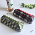 チェックの美学」ギンガム＆タータンのボトルカバー