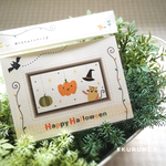 ハロウィンのメッセージカード