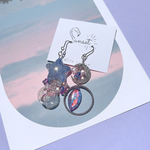 【後藤花様着用】非現実的空間/シリーズ/ピアス イヤリング
