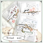･:*+【　Ta-mu. Trial  set   】･:*+.