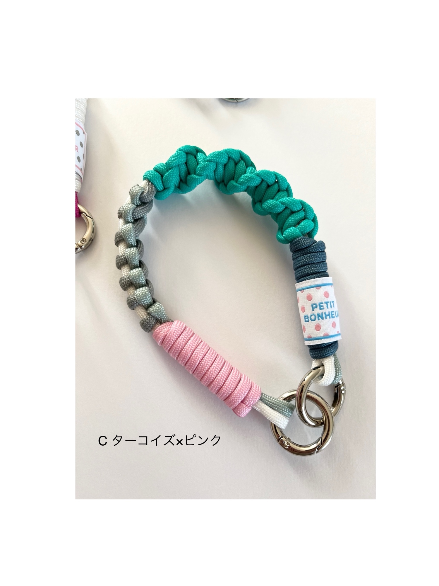 パラコード genkistrap4 2WAYスマホハンドストラップ/ハンドストラップ