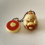 ホットケーキハムちゃんのストラップ