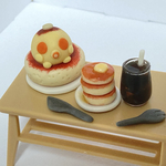 ミニチュアホットケーキのセット（ミニチュアフードのみの価格です。）