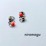 アクリルプレートピアス