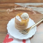【NEW！】バニラアイスのせ！しあわせ3段パンケーキ！！☆イヤホンジャック / ストラップ