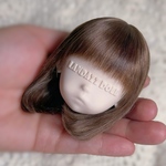 カスタムドールウィッグ　landoudou ドール　ウィッグ　モヘアウィッグ