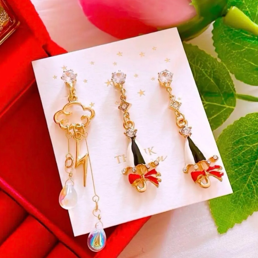 ハンドメイド ピアス3点セット16 楽天市場】ピアス パーツ 丸玉 カン付き 6個セット 3ペア BLAZE