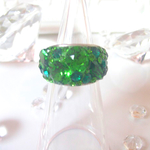 fern green ring・SWAROVSKI
