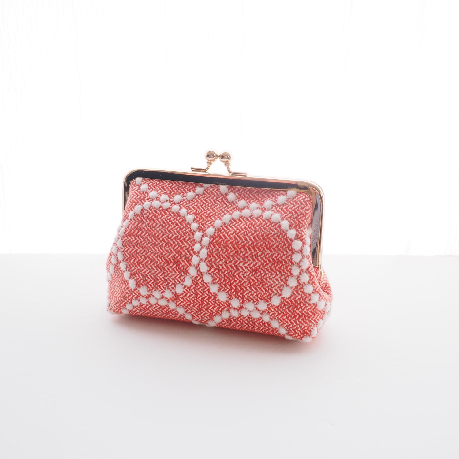 〔ハンドメイド〕ミナペルホネン　12センチリボンがま口 mina perhonen - 〔ハンドメイド〕ミナペルホネン 12センチ