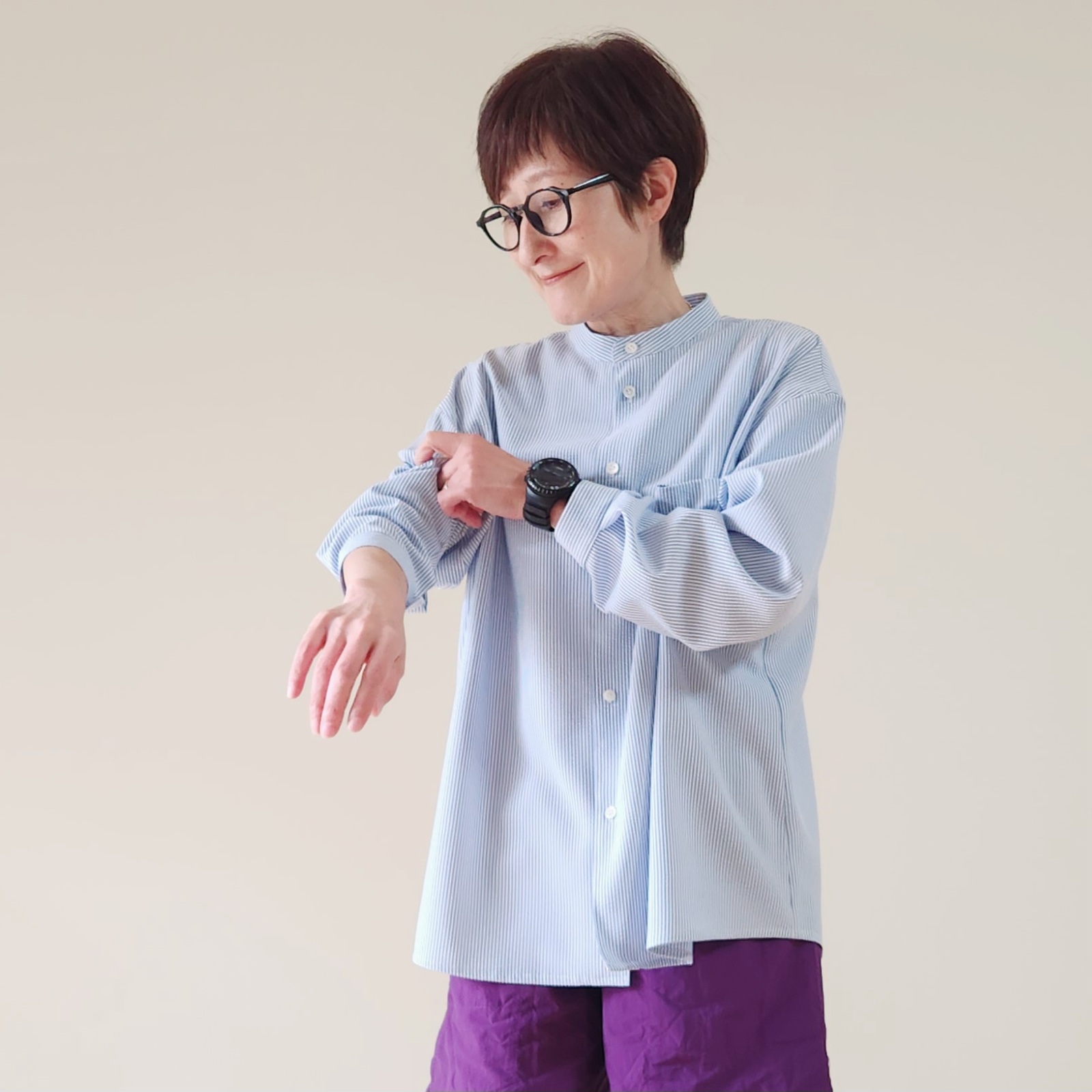 2025超人気 レディスM サチエダ山シャツレギュラーカラー長袖 - サチエダ テーブル・チェア・ハンモック