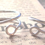 Simpleフリーリングセット～Circle～silver