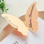 【¥90/枚】バタフライ席札/結婚式
