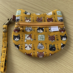 ぺたんこ猫耳ポーチ（和風）