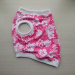 フレブル服　ハイビスカス柄タンクトップ