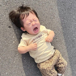 【4950円以上送料無料】イヤイヤ期Tシャツ 子供サイズ beige Simple 人気名入れTシャツ 名前入り 出産祝い  誕生日　ギフト　名入れ オーダーメイド