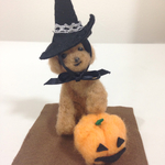 羊毛ハロウィンワンコ トイプードル