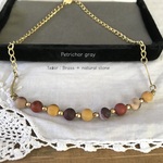 Teżor：ムーアカイトとヴィンテージビーズの首飾り　 [ Mookaite Necklace ]