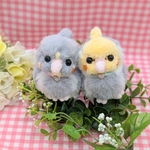仲良しインコさん💛ぬいぐるみ