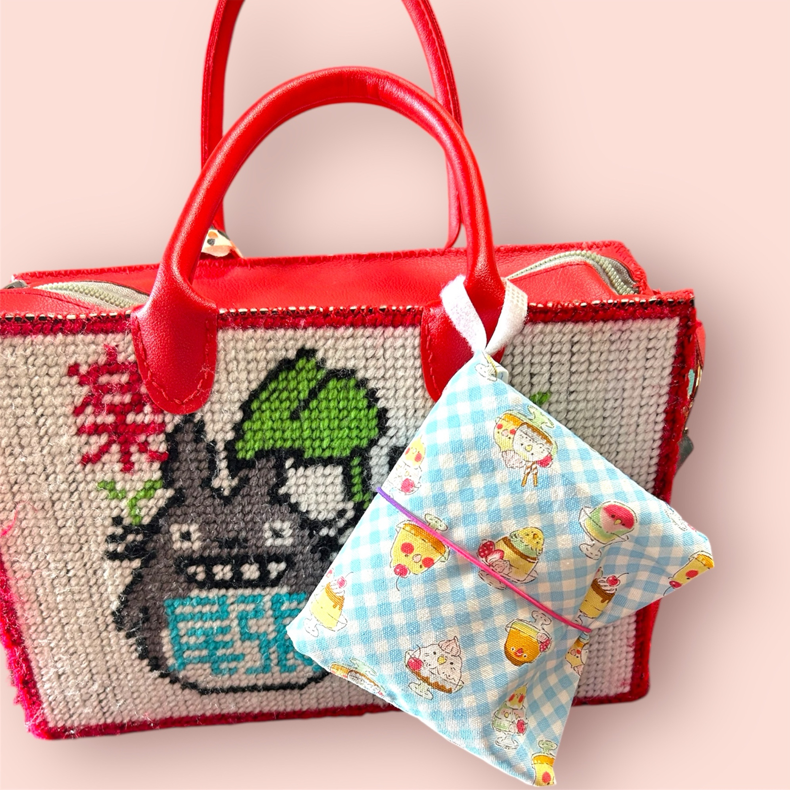 ハンドメイド☆ファッション小物♡ティッシュペーパーカバー♡ DIY Fabric Accessories] Hang it up! ♪ You can also use tissues