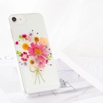 ＊春色マーガレットのブーケ押し花ケース＊399 手帳型 全機種対応 本物のお花 ＊対応機種＊ iPhone17/17Air/17Pro/ 16e/15/14/13/12/SE Android 
