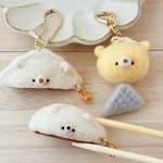 【minne限定】 お得なおつまみセット くまさん餃子 と おでんくまちゃん  羊毛フェルト