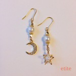 【再販♡】star×moon☆happyピアス/イヤリング