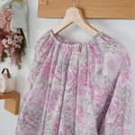 SALE◆リバティ＊ギャザーブラウス （7・9・11・13号)