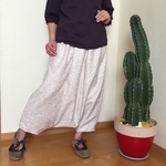 秋冬用　スカンツ風パンツ