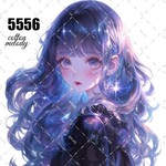 original sticker « no.5556 »     //     人物ステッカー オリジナルステッカー オリジナル人物ステッカー ステッカー cotton melody 