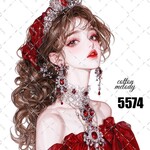 original sticker « no.5574 »     //     人物ステッカー オリジナルステッカー オリジナル人物ステッカー ステッカー cotton melody 