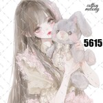 original sticker « no.5615 »     //     人物ステッカー オリジナルステッカー オリジナル人物ステッカー ステッカー cotton melody 
