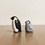 手乗りペンギン(コウテイペンギン)フィギュア