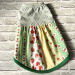 green girly 🍓strawberryノースリーブワンピース Ｓ