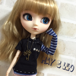 1/6ドールアウトフィット　TSUGIHAGI☆☆☆ロックTシャツ